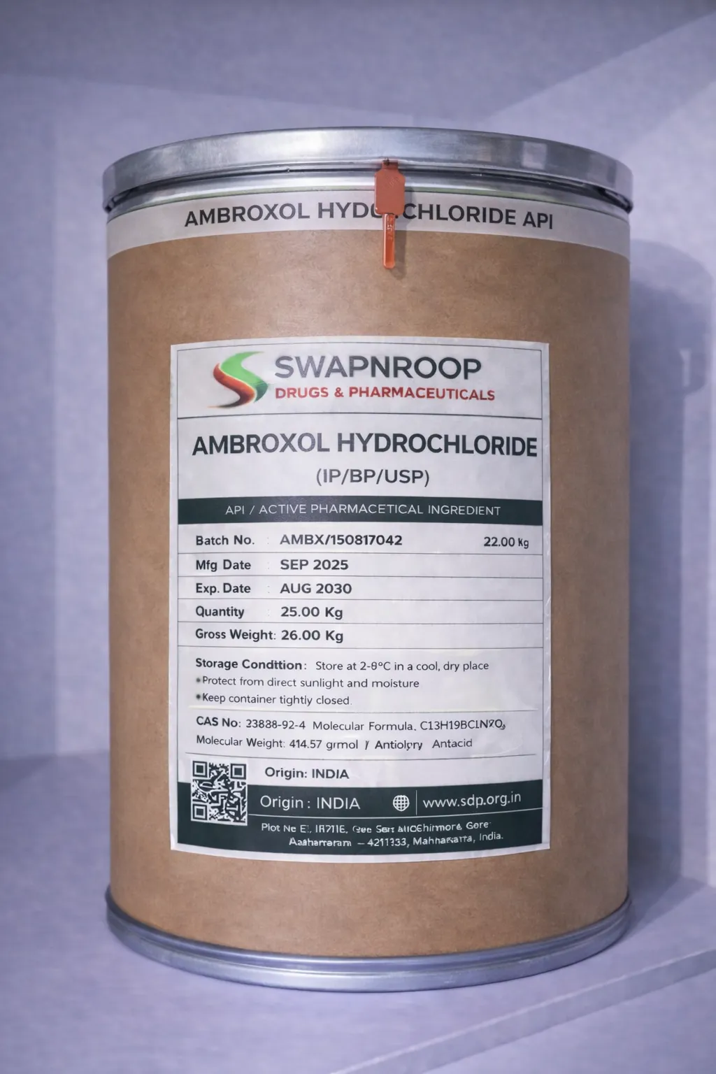Ambroxol Hydrochloride API